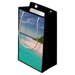 Aquamarine Ocean Tropical Beach Scenic Small Gift Bag