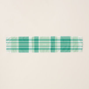 Aquamarine & Seaglass Long or Longer Chiffon Scarf