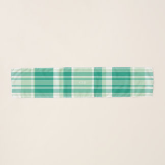 Aquamarine & Seaglass Long or Longer Chiffon Scarf