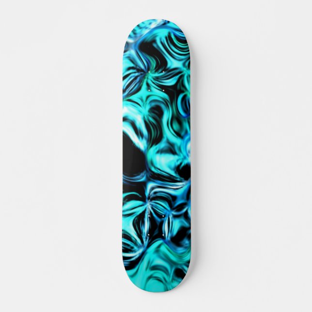 Aquamarine Skateboard Deck (Front)