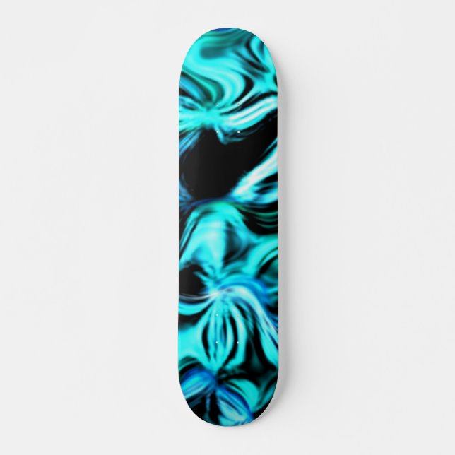 Aquamarine Skateboard Deck (Front)