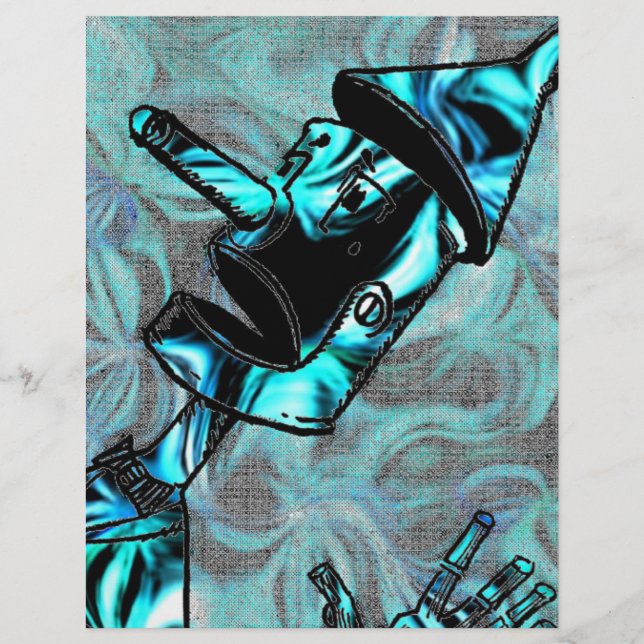 Aquamarine Tin Man Flyer (Front)