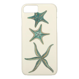 Aquamarine Triple Starfish iPhone 8/7 Case