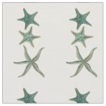 Aquamarine Triple Starfish Fabric