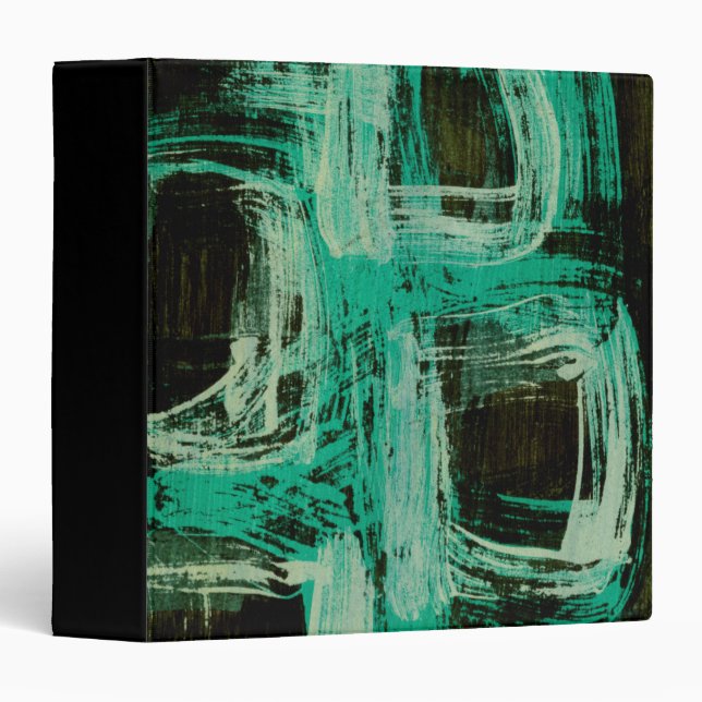 Aquamarine Windows I Binder (Front/Spine)