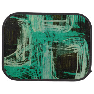 Aquamarine Windows I Car Floor Mat