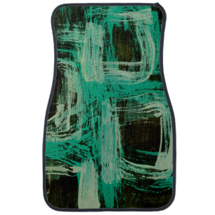 Aquamarine Windows I Car Mat