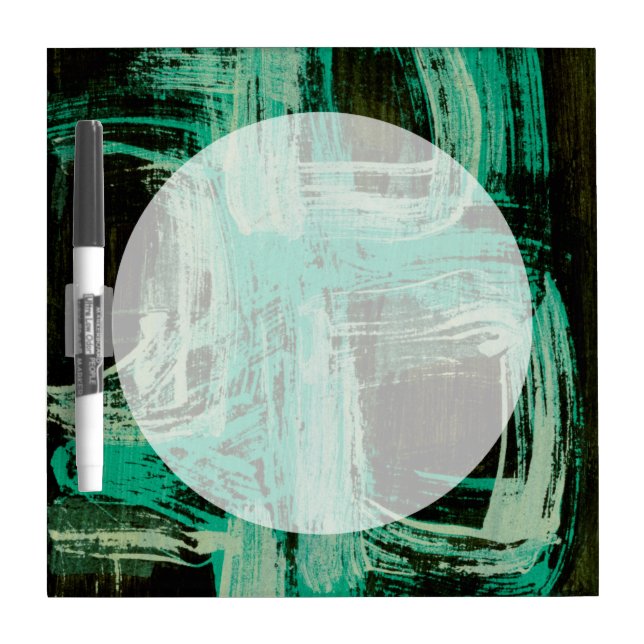 Aquamarine Windows I Dry-Erase Board (Front)