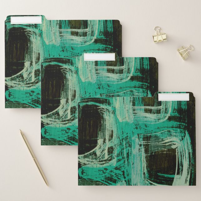 Aquamarine Windows I File Folder (Set)