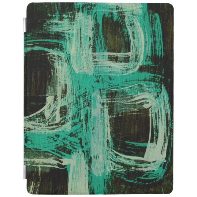 Aquamarine Windows I iPad Smart Cover (Front)