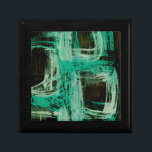 Aquamarine Windows I Keepsake Box<br><div class="desc">Home Décor</div>