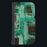 Aquamarine Windows I Galaxy S4 Wallet Case<br><div class="desc">Home Décor</div>
