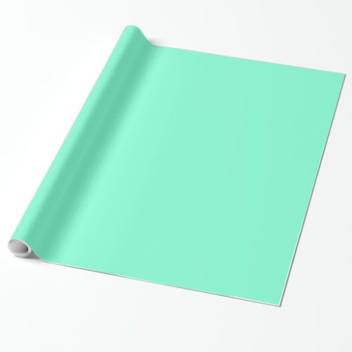 Aquamarine Wrapping Paper