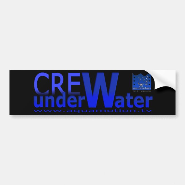 aquamotion film tv CREW sticker (Front)