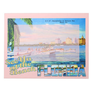 Aquaplaning in Biscayne Bay - See Ya at the Beach Notepad