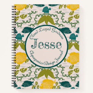 Aquaponics Journey Customizable Gardening Notebook