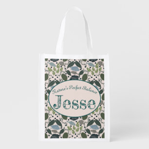 Aquaponics Reusable Grocery Bag