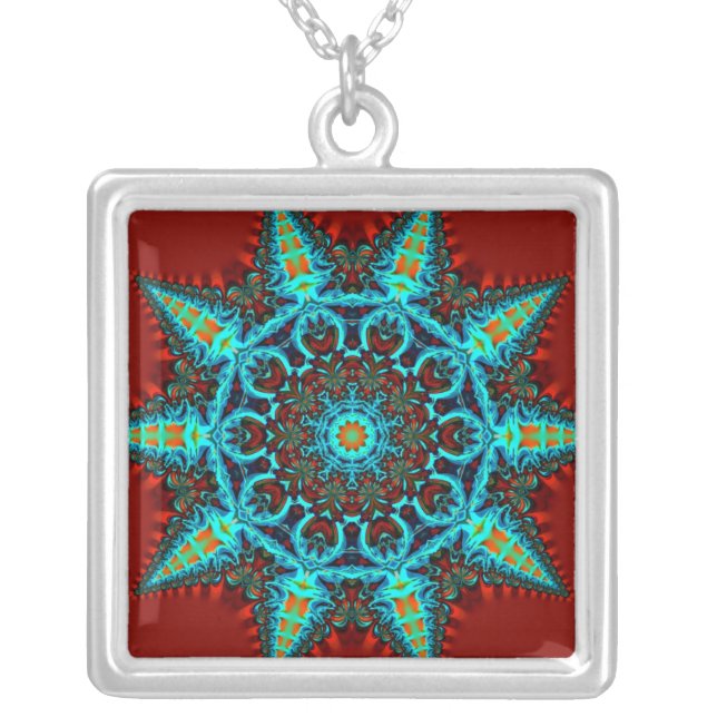Aquaree Mandala 'scopes Necklace (Front)