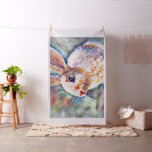 aquarell bunny fabric
