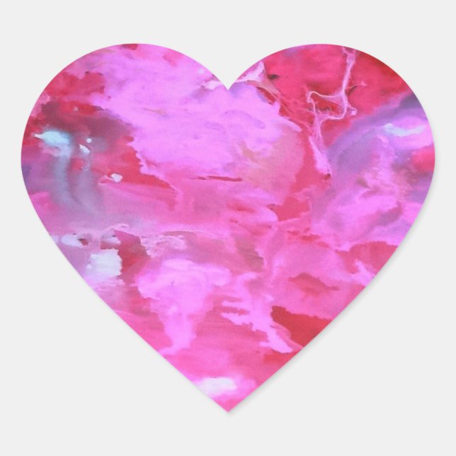 "Aquarell" sticker pink (Front)