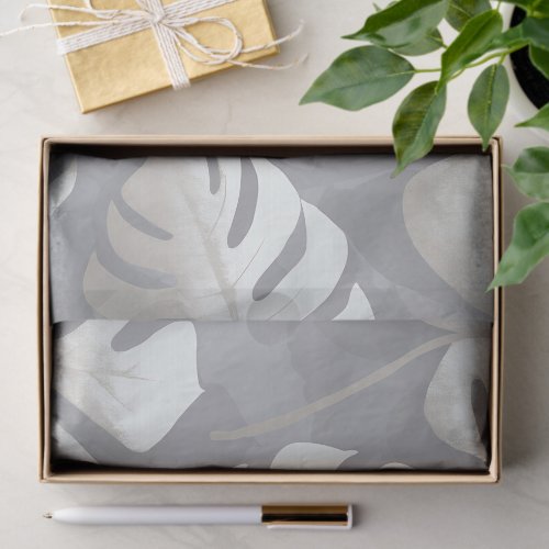 Aquarelle Monstera Tissue Paper