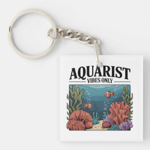 Aquarist Fish Collector Aquarium Junkie Fish Lover Keychain
