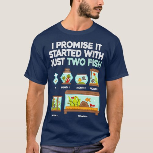 Aquarium Addiction Aquarium Addict Aquarist Fish T_Shirt