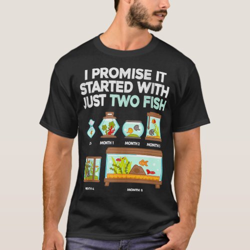 Aquarium Addiction Aquarium Addict Aquarist Fish T T_Shirt