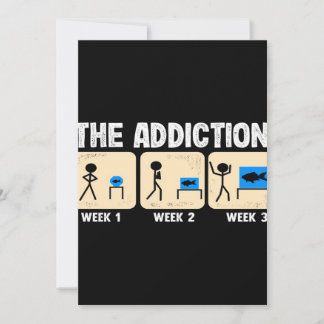 Aquarium Addiction  |Colorful Aquarium Holiday Card