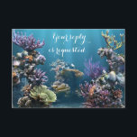 Aquarium Bat Mitzvah RSVP<br><div class="desc">If you need custom colors or assistance in creating your design,  feel free to contact me at zazzlepartydepot@gmail.com. I look forward to hearing from you!</div>