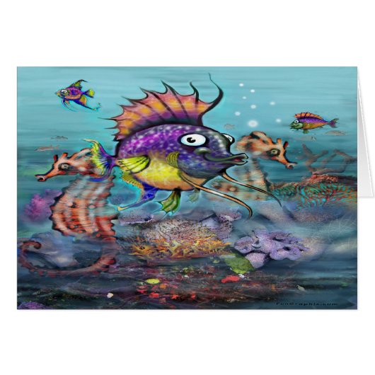 Aquarium Cards (Front Horizontal)