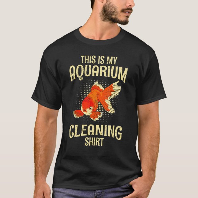 Aquarium Cleaning 3 T-Shirt (Front)