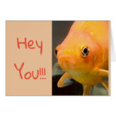 Aquarium cute card (Front Horizontal)