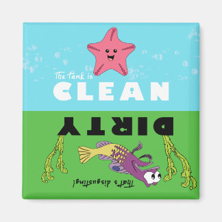 Aquarium Dishwasher Magnet