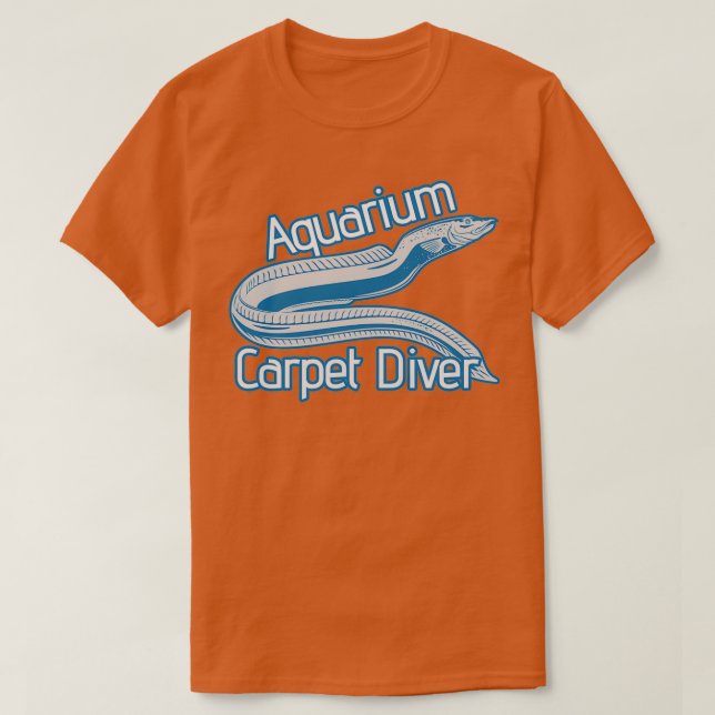Aquarium Eel Carpet Diver Tire Track Eel Fire Eel  T-Shirt (Design Front)