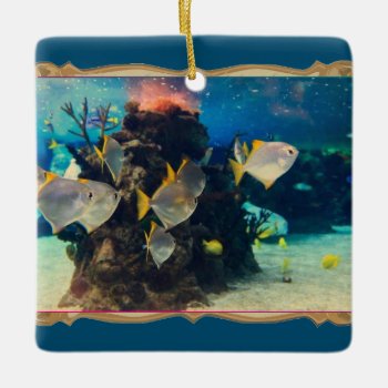 Aquarium Fish Ceramic Ornament by LeFlange at Zazzle