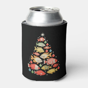 Aquarium Fish Christmas Tree Cichlid Gouramis Xmas Can Cooler