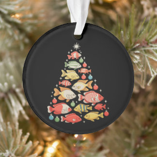Aquarium Fish Christmas Tree Cichlid Gouramis Xmas Ornament