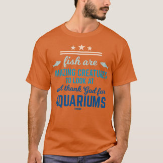 Aquarium fish god spell T-Shirt
