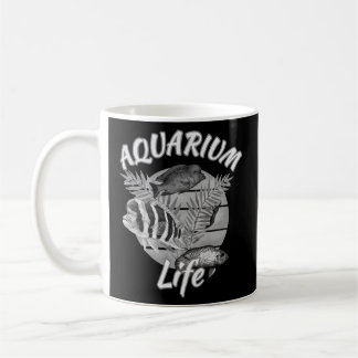 Aquarium Fish Life Frontosa Cichlid Cherry Shrimp Coffee Mug