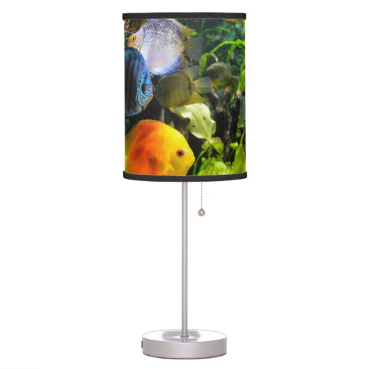 Aquarium Fish of the Reef Lamp Shade Lamp (Left)