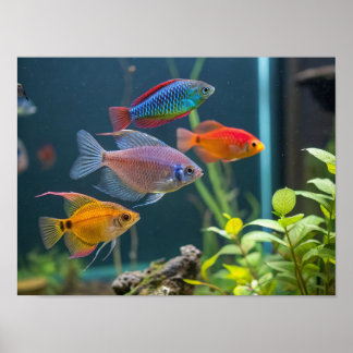 aquarium fish poster