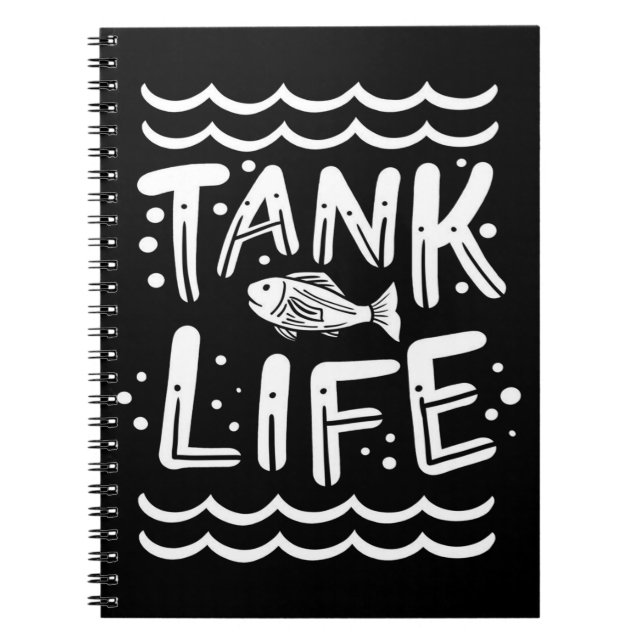 Aquarium Fish Tank |Colorful Aquarium Notebook (Front)