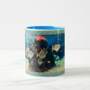 Aquarium Fish Two-Tone Coffee Mug