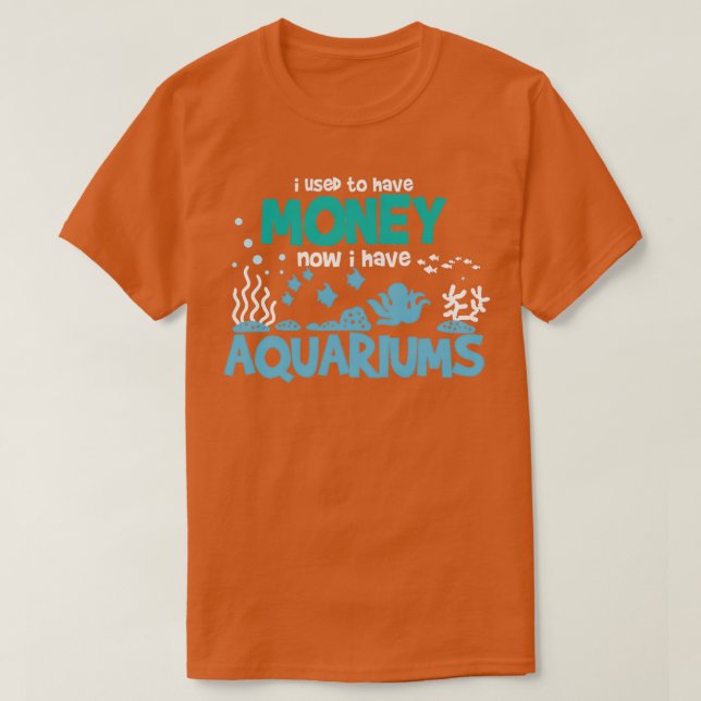 Aquarium Fishtank T-Shirt (Design Front)