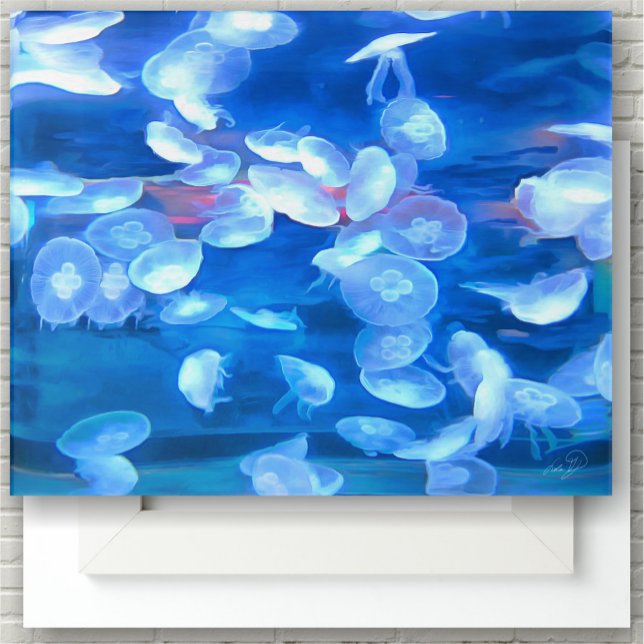 Aquarium Jellyfish 0925 Acrylic Print (Creator Uploaded)