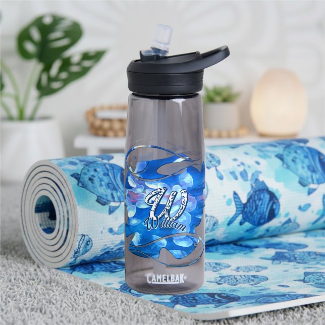 Aquarium Jellyfish 0925 Water Bottle (Creator Uploaded)