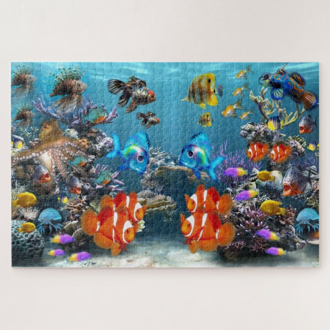 Aquarium Jigsaw Puzzle (Horizontal)