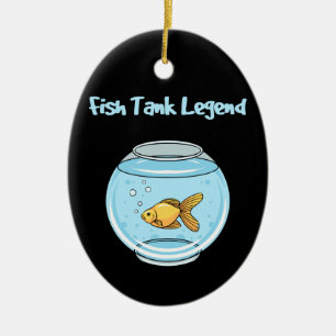 Aquarium Keeper - Fish Tank Legend  Ceramic Ornament