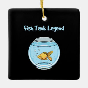 Aquarium Keeper - Fish Tank Legend Ceramic Ornament